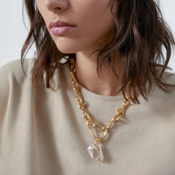 simulated pearl statement necklace gold color geometric shaped choker for women wholesale jewelry accessories party gifts chains, Silver
simulated pearl statement necklace gold color geometric shaped choker for women wholesale jewelry accessories party gifts chains, Silver