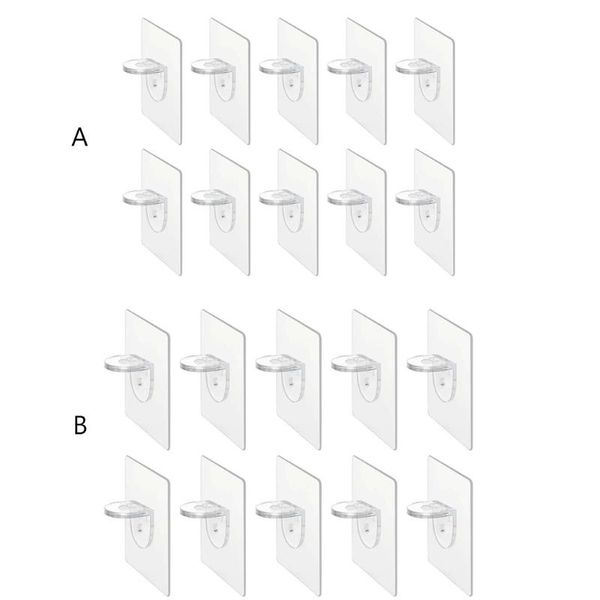 10pcs plastic closet cabinet shelf support clips adhesive pegs wall hanger for kitchen bathroom organizer hooks & rails
10pcs plastic closet cabinet shelf support clips adhesive pegs wall hanger for kitchen bathroom organizer hooks & rails