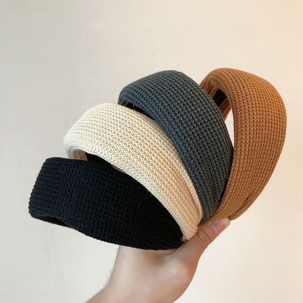 women retro knitted headbands solid color fashion girls broad-brimmed headband daily party elegant hair hoops hair accessories, Silver
women retro knitted headbands solid color fashion girls broad-brimmed headband daily party elegant hair hoops hair accessories, Silver