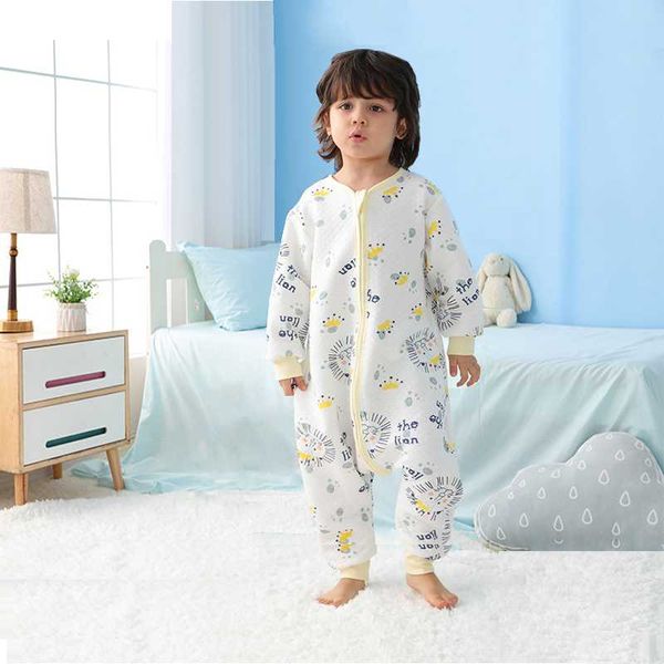 pajamas baby sleeping bag summer thin spring and autumn pure cotton children big split leg kick quilt four seasons, Blue;red
pajamas baby sleeping bag summer thin spring and autumn pure cotton children big split leg kick quilt four seasons, Blue;red