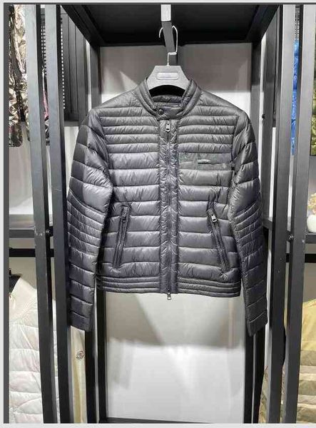 men branded stand collar down coat soft warm slim dign et waterproof parkas size 12345, Black
men branded stand collar down coat soft warm slim dign et waterproof parkas size 12345, Black