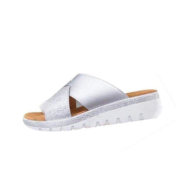 slippers women's sandals thick-soled wear-resistant slope heel casual beach shoes seaside fashion, Black
slippers women's sandals thick-soled wear-resistant slope heel casual beach shoes seaside fashion, Black