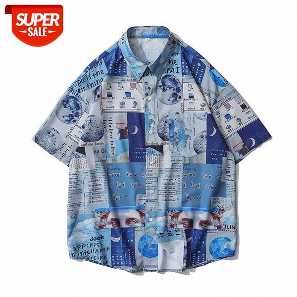 retro full print short-sleeved shirt men and women hip-hop street oversize casual loose wei yi #6p0i, White;black
retro full print short-sleeved shirt men and women hip-hop street oversize casual loose wei yi #6p0i, White;black