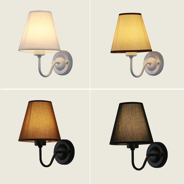 wall lamp modern bedroom bedside linen fabric lampshade indoor fashion living room dining el lights
wall lamp modern bedroom bedside linen fabric lampshade indoor fashion living room dining el lights