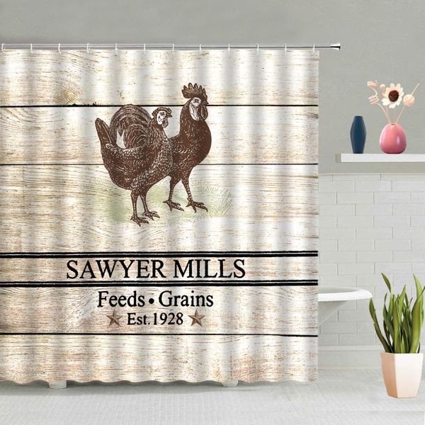 shower curtains animals chicken curtain retro wooden plank farm bathroom bathing polyester washable with hooks home decor screen
shower curtains animals chicken curtain retro wooden plank farm bathroom bathing polyester washable with hooks home decor screen