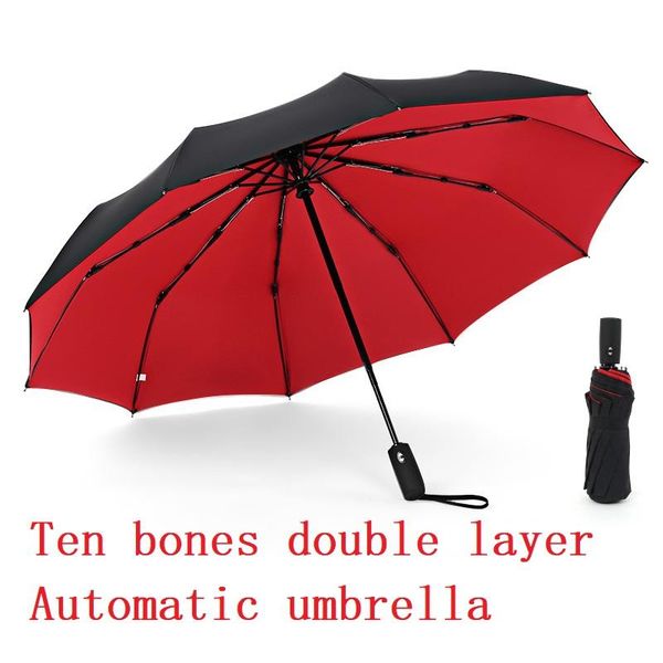 umbrellas windproof automatic bi-folding umbrella men and women high-end business gift
umbrellas windproof automatic bi-folding umbrella men and women high-end business gift