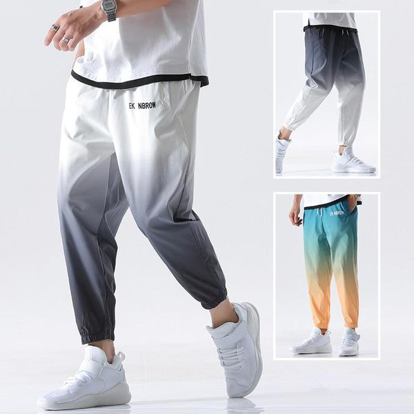men's pants harem men hip hop streetwear joggers casual trousers high street elastic waist gradient color pant man, Black
men's pants harem men hip hop streetwear joggers casual trousers high street elastic waist gradient color pant man, Black