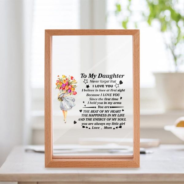 to my daughter printed special text picture frames acrylic board 6 inch wooden placing pos european simple style ornaments
to my daughter printed special text picture frames acrylic board 6 inch wooden placing pos european simple style ornaments