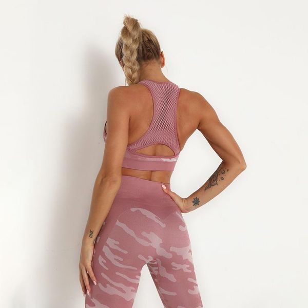 women seamless fitness camouflage sport bra running workout hollow mesh yoga female sports high elasticity outfit
women seamless fitness camouflage sport bra running workout hollow mesh yoga female sports high elasticity outfit