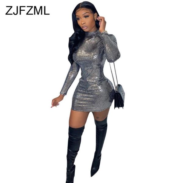casual dresses autumn bright silver crew neck skinny mini women backless long sleeve slim empire waist dress night party vestidos, Black;gray
casual dresses autumn bright silver crew neck skinny mini women backless long sleeve slim empire waist dress night party vestidos, Black;gray