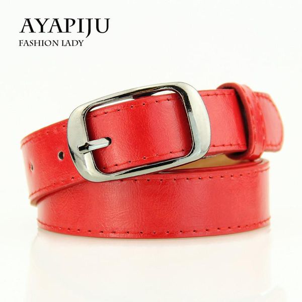belts fashion women leather belt for square buckle pin jeans black chic ladies vintage strap female waistband, Black;brown
belts fashion women leather belt for square buckle pin jeans black chic ladies vintage strap female waistband, Black;brown