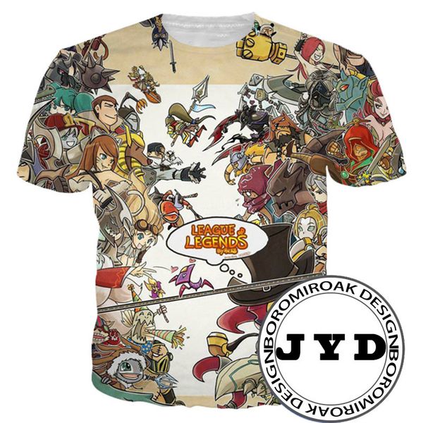 t shirt men anime shirts 3d print lol tee for fans cosplay costume tees men's summer comfortable t-shirt, White;black
t shirt men anime shirts 3d print lol tee for fans cosplay costume tees men's summer comfortable t-shirt, White;black