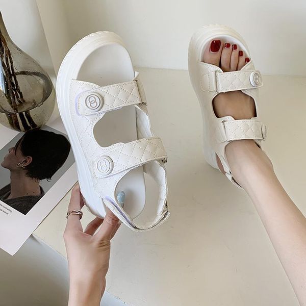 sandals women's 2021 thick-soled slippers ankle strap fashion high-shoes zapatillas mujer, Black
sandals women's 2021 thick-soled slippers ankle strap fashion high-shoes zapatillas mujer, Black