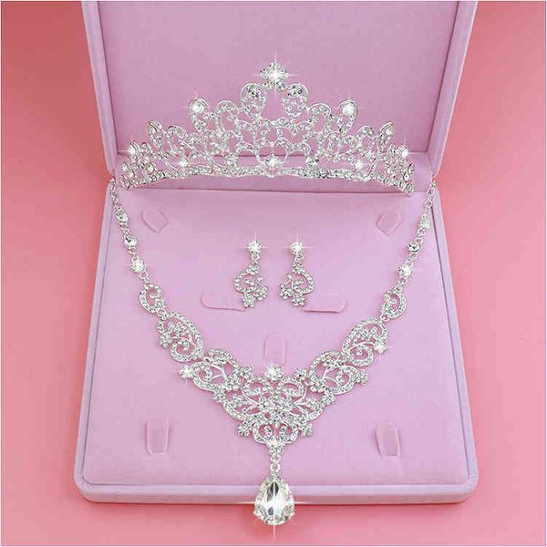 jewelry sets luxury baroque women tiaras necklace earrings rhinestone zircon crowns wedding hair accessories party gown, Black
jewelry sets luxury baroque women tiaras necklace earrings rhinestone zircon crowns wedding hair accessories party gown, Black