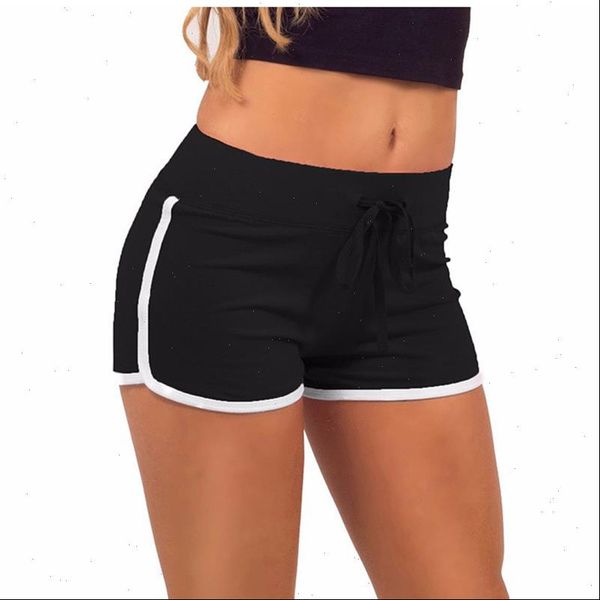 summer womens shorts leisure women contrast binding side split elastic waist loose casual yo ga short feminino, White;black
summer womens shorts leisure women contrast binding side split elastic waist loose casual yo ga short feminino, White;black