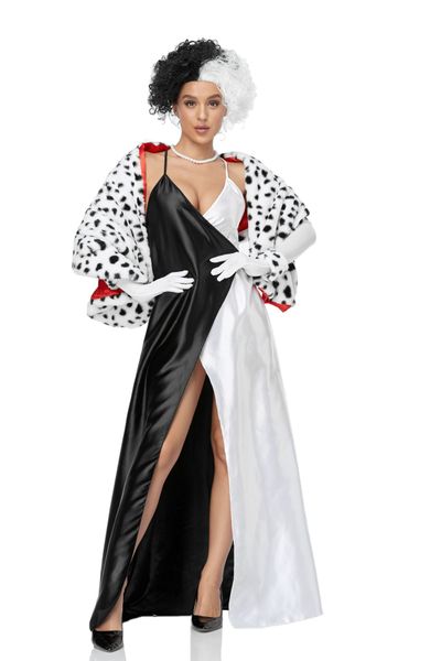 anime costumes new halloween black and white witch kuira 101 spotted dog movie role play personalized dress cosplay
anime costumes new halloween black and white witch kuira 101 spotted dog movie role play personalized dress cosplay