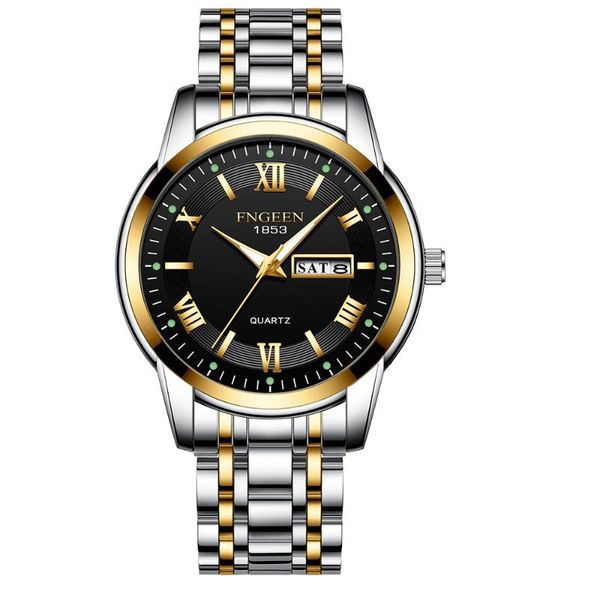 wristwatches relogio masculino men's watches fngeen brand selling quartz wristwatch for elder hour male clock date week display watch m, Slivery;brown
wristwatches relogio masculino men's watches fngeen brand selling quartz wristwatch for elder hour male clock date week display watch m, Slivery;brown