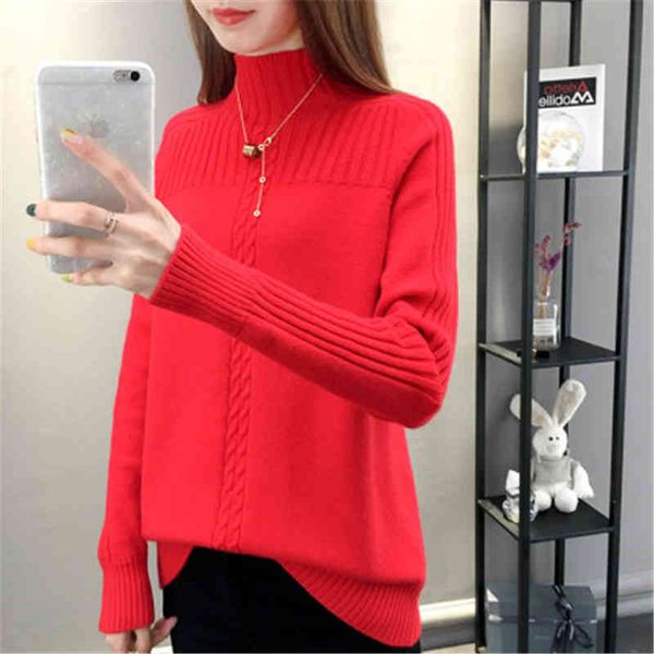 women's tanks & camis long-necked female sweater knitted or crocheted, long-sleeve korean for autumn and winter ysz1, White
women's tanks & camis long-necked female sweater knitted or crocheted, long-sleeve korean for autumn and winter ysz1, White