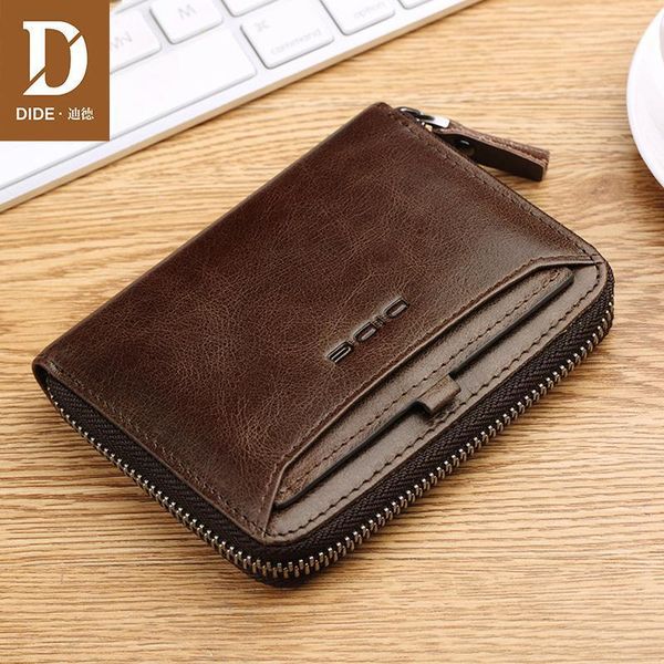 wallets dide 2021 design genuine leather fashion female purse zipper cash po holder wallet for woman men brand 7101, Red;black
wallets dide 2021 design genuine leather fashion female purse zipper cash po holder wallet for woman men brand 7101, Red;black