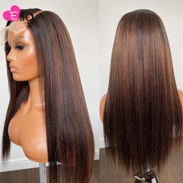 highlights brown human hair wigs 5x5 closure wig lace front human hair wigs transparent lace straight wig brazilian human hair, Black
highlights brown human hair wigs 5x5 closure wig lace front human hair wigs transparent lace straight wig brazilian human hair, Black