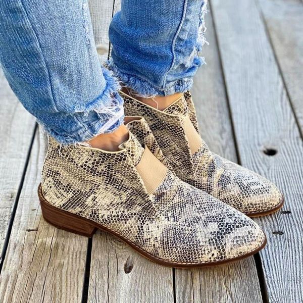 boots snake pattern women's fashion shoes for women square heels short ankle slip on autumn botas mujer, Black
boots snake pattern women's fashion shoes for women square heels short ankle slip on autumn botas mujer, Black