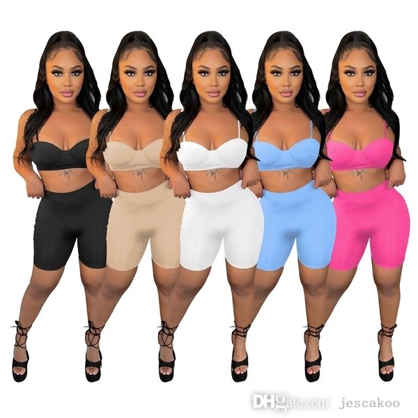 women two piece jogging pants set 2022 designers clothes tracksuits fashion casual solid color crop and shorts sports suit, White
women two piece jogging pants set 2022 designers clothes tracksuits fashion casual solid color crop and shorts sports suit, White