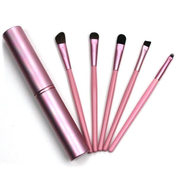 makeup brushes 5pcs brush eyeshadow lip set with round tube professional pony hair portable eye tools
makeup brushes 5pcs brush eyeshadow lip set with round tube professional pony hair portable eye tools