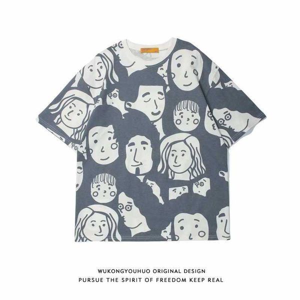 2021 creative graffiti casual harajuku hip hop street fashion br men's and women's short sleeve t-shirt, White;black
2021 creative graffiti casual harajuku hip hop street fashion br men's and women's short sleeve t-shirt, White;black