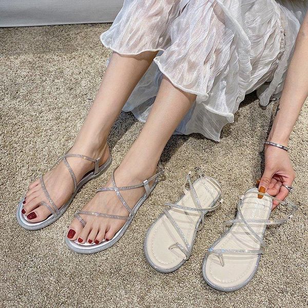 ankle strap 2021 summer sale of women's shoes flat sandals suit female beige clear heels without black girls fashion comfort
ankle strap 2021 summer sale of women's shoes flat sandals suit female beige clear heels without black girls fashion comfort