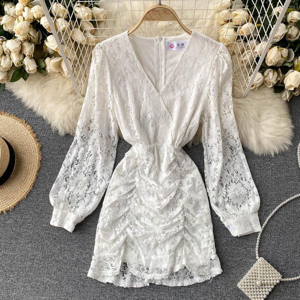 casual dresses lady fashion retro lace hollowed-out dress women v collar long sleeve sweet princess slim elegant vestidos j19, Black;gray
casual dresses lady fashion retro lace hollowed-out dress women v collar long sleeve sweet princess slim elegant vestidos j19, Black;gray