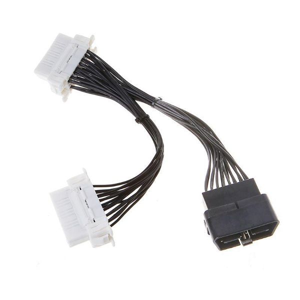 diagnostic tools 16-pin obd2 obd 2 obdii splitter extension cable for elm327, one male to two female cables
diagnostic tools 16-pin obd2 obd 2 obdii splitter extension cable for elm327, one male to two female cables