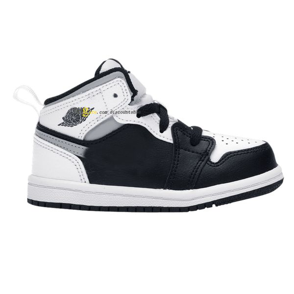 kids 1 mid td white shadow basketball shoes kid 1s sneaker baby infant youth boys size 24-35 640735 073, Black
kids 1 mid td white shadow basketball shoes kid 1s sneaker baby infant youth boys size 24-35 640735 073, Black