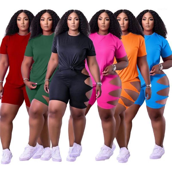women's tracksuits shorts sets plus size 2 piece suit women summer solid hollow out short pants casual jogging tracksuit wholesale drop, Gray
women's tracksuits shorts sets plus size 2 piece suit women summer solid hollow out short pants casual jogging tracksuit wholesale drop, Gray