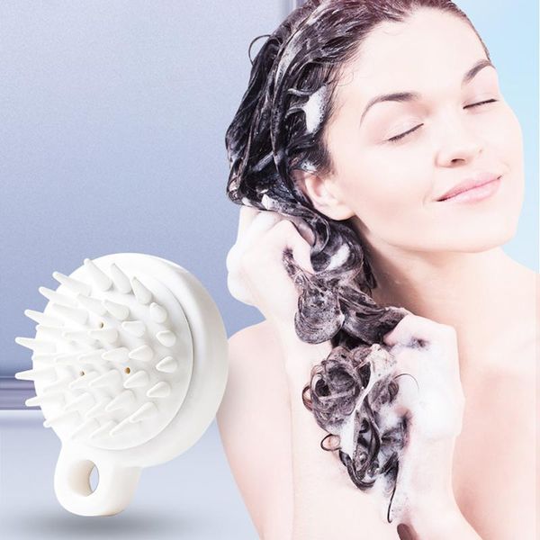 hair brushes soft silicone shampoo scalp massager massage comb bath brush shower care tool, Silver
hair brushes soft silicone shampoo scalp massager massage comb bath brush shower care tool, Silver