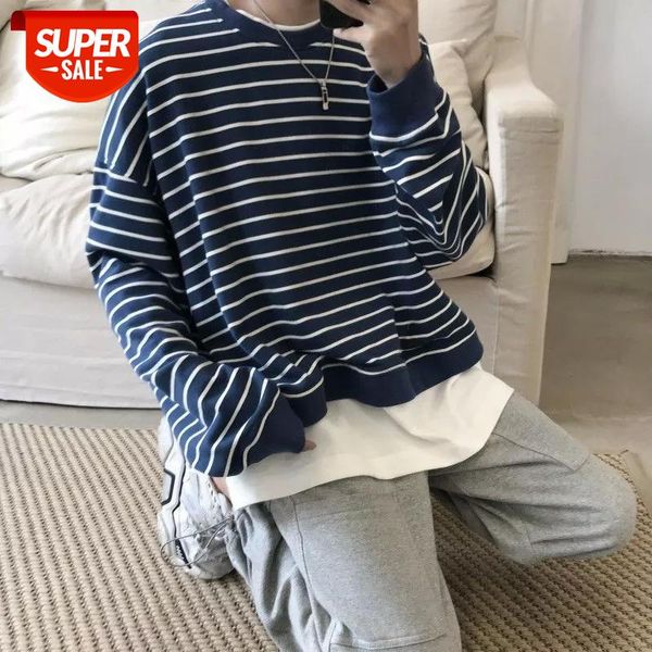 2020 autumn men's two-piece clothes pullover striped printing loose coat hoodies cotton casual sweatshirts size m-2xl #sz2k, Black
2020 autumn men's two-piece clothes pullover striped printing loose coat hoodies cotton casual sweatshirts size m-2xl #sz2k, Black
