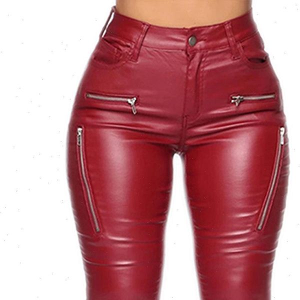 stylish faux leather trousers women capri solid color middle waist skinny long plus size pencil, Black;white
stylish faux leather trousers women capri solid color middle waist skinny long plus size pencil, Black;white