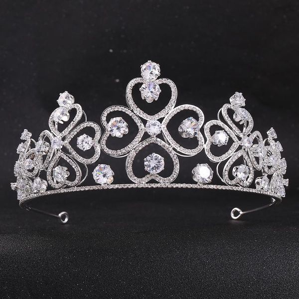 hair clips & barrettes myfeivo heart shape bridal crown baroque zircon bride tiaras rhinestone wedding headdress jewelry hq0277, Golden;silver
hair clips & barrettes myfeivo heart shape bridal crown baroque zircon bride tiaras rhinestone wedding headdress jewelry hq0277, Golden;silver
