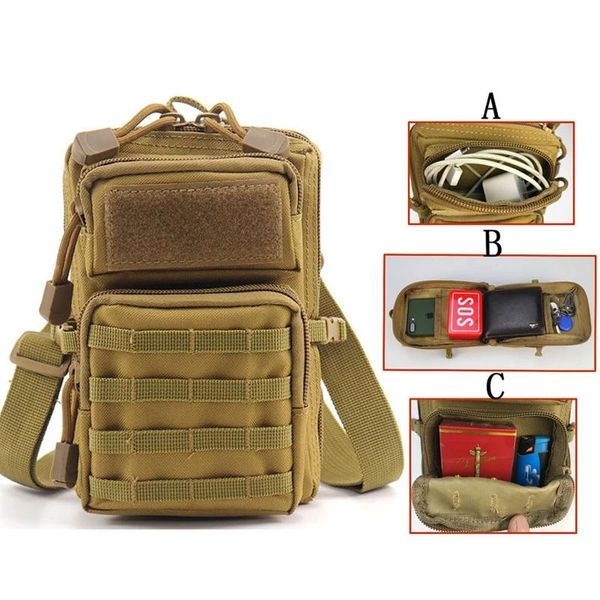 change sundries leisure bag outdoor mini pouch multifunctional tactical camouflage mobile phone purse waist bags
change sundries leisure bag outdoor mini pouch multifunctional tactical camouflage mobile phone purse waist bags