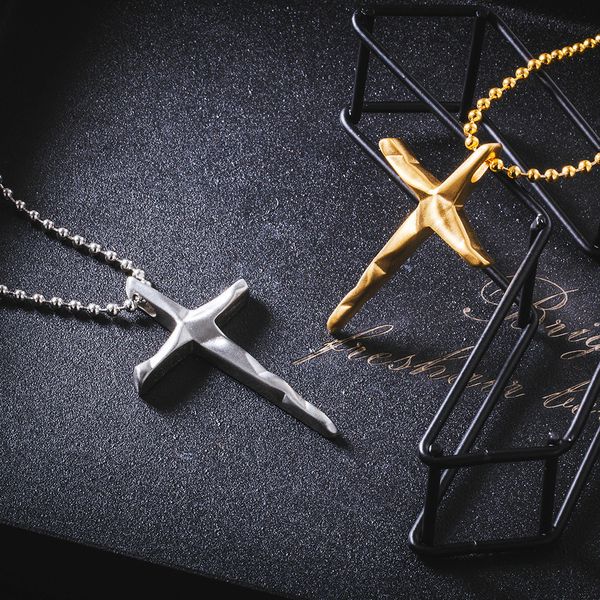cross men's women's pendant necklaces stainless steel gold silver color long chain necklace jewelry
cross men's women's pendant necklaces stainless steel gold silver color long chain necklace jewelry