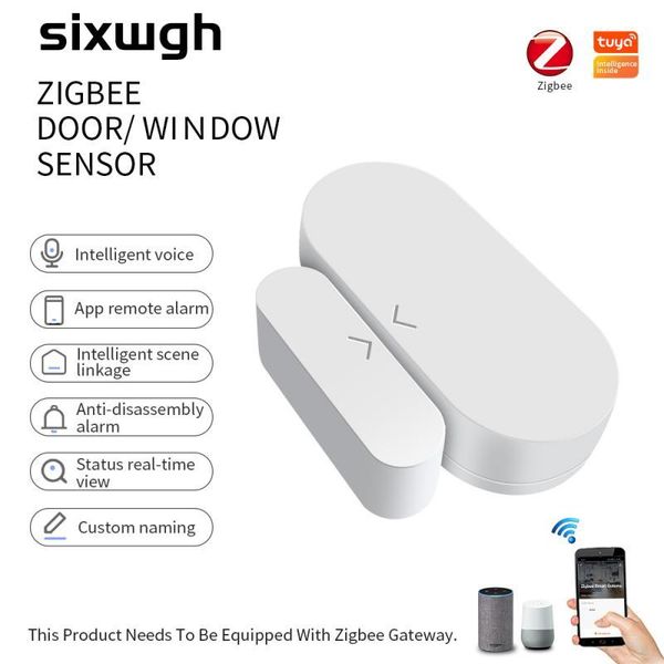 smart home control tuya zigbee door sensor detector security alarm life app window support alexa google
smart home control tuya zigbee door sensor detector security alarm life app window support alexa google
