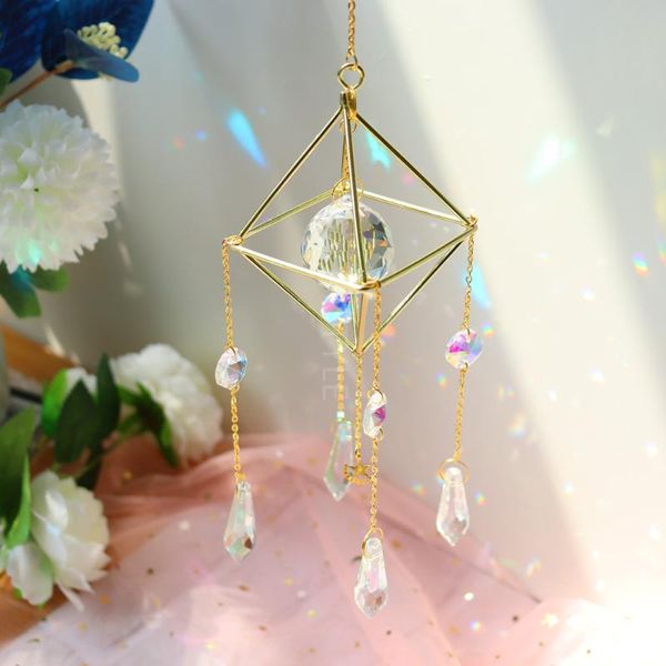decorative objects & figurines crystal sun catcher, rainbow prism, window catcher,gold plated celestial suncatcher, boho moon with crystals
decorative objects & figurines crystal sun catcher, rainbow prism, window catcher,gold plated celestial suncatcher, boho moon with crystals