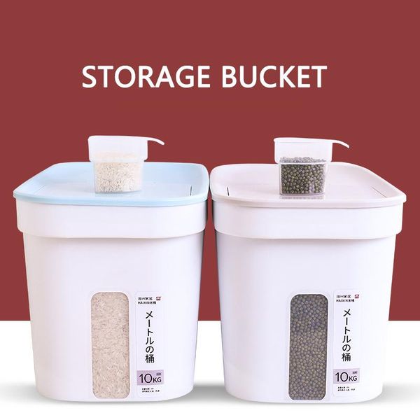 storage bottles & jars coarse grain soybean box household flour rice bucket tank capacity 20kg
storage bottles & jars coarse grain soybean box household flour rice bucket tank capacity 20kg