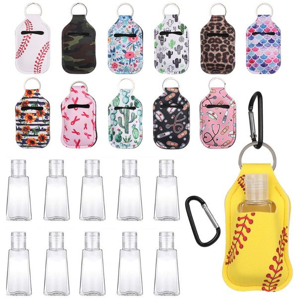 storage bottles & jars 3pcs/set 30ml hand sanitizer empty container sub-bottling keychain holder refillable flip-travel bottle accessori
storage bottles & jars 3pcs/set 30ml hand sanitizer empty container sub-bottling keychain holder refillable flip-travel bottle accessori