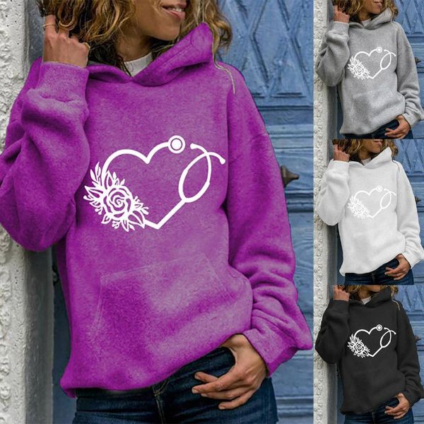 women's hoodies & sweatshirts 2021 hoodie casual pullover printed sweatshirt long sleeve sudaderas ropa de mujer, Black
women's hoodies & sweatshirts 2021 hoodie casual pullover printed sweatshirt long sleeve sudaderas ropa de mujer, Black