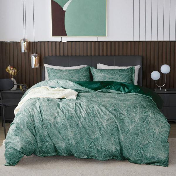 bedding sets 2/3pcs bright leaf print set simple king size bedroom duvet cover pillowcase single double 200x200 bedclothes
bedding sets 2/3pcs bright leaf print set simple king size bedroom duvet cover pillowcase single double 200x200 bedclothes