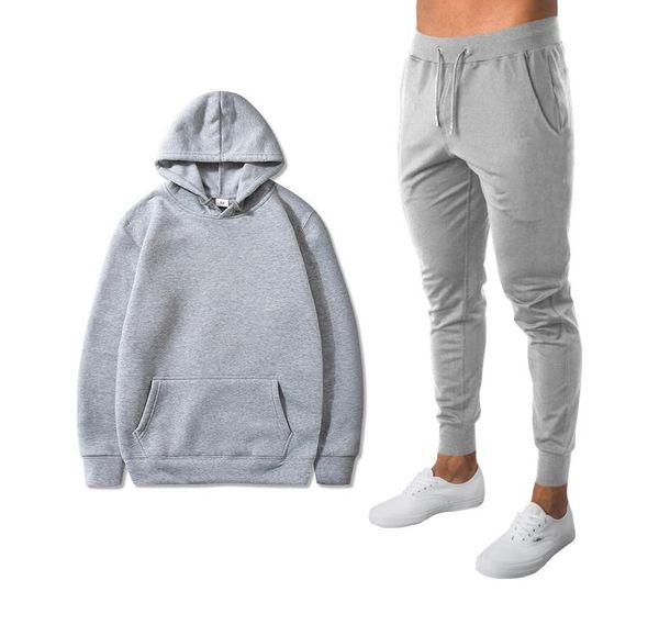 men's tracksuits autumn men's two piece hoodie + trousers harajuku sportswear casual / women's brand, Gray
men's tracksuits autumn men's two piece hoodie + trousers harajuku sportswear casual / women's brand, Gray