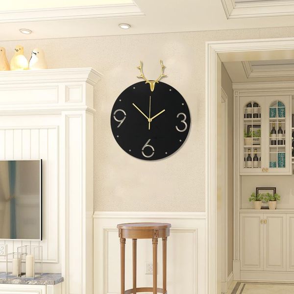 wall clocks vintage metal silent clock cooper antlers modern design home decorative watch living room decoration
wall clocks vintage metal silent clock cooper antlers modern design home decorative watch living room decoration