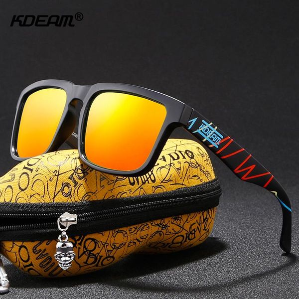 sunglasses kdeam red mirror polarized size living sport sun glasses men women fresh shades with peanut case, White;black
sunglasses kdeam red mirror polarized size living sport sun glasses men women fresh shades with peanut case, White;black