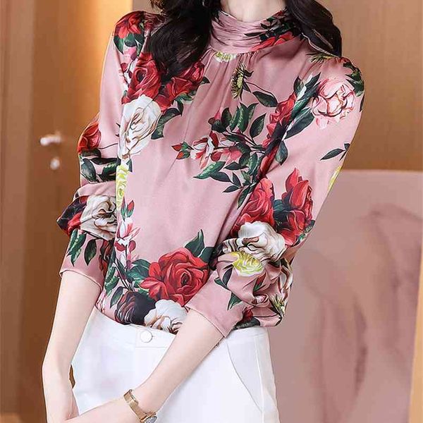 ldyrwqy silk blouse ladies long sleeves spring and autumn style foreign print stand collar versatile mulberry 210603, White
ldyrwqy silk blouse ladies long sleeves spring and autumn style foreign print stand collar versatile mulberry 210603, White