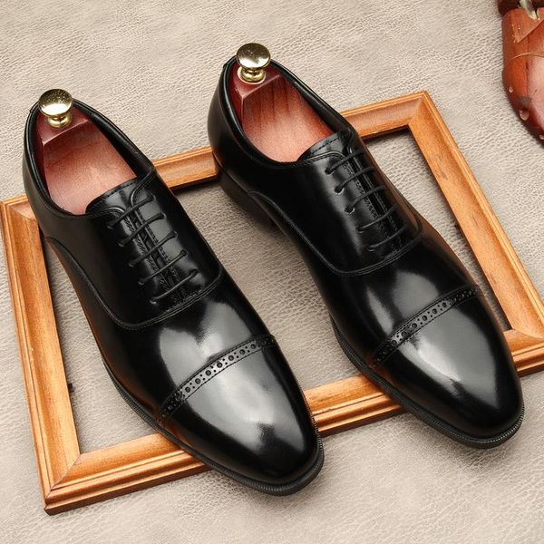 dress shoes business office wedding italian men cap toe leather brogue shoe real cowhide black oxfords social gents suit
dress shoes business office wedding italian men cap toe leather brogue shoe real cowhide black oxfords social gents suit